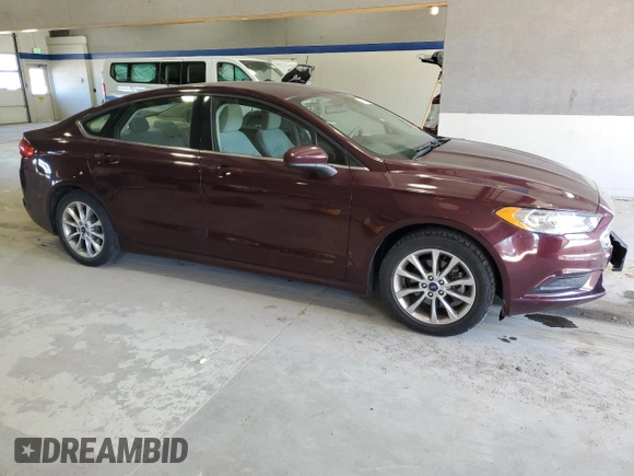 2017 Ford Fusion SE with VIN 3FA6P0HD0HR240647, listed as a Copart auction lot 50839715 with 118,609 mi miles and Salvage title. Bid and sale history available at DreamBid. Image 4.