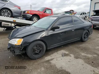 2001 Honda Civic LX with VIN 1HGEM21541L018941, listed as a Copart auction lot 82321414 with 0 mi miles and Salvage Title. Bid and sale history available at carsss.com. Image 1.