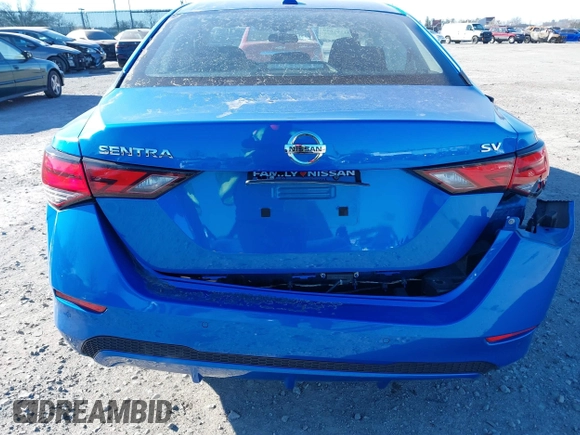 2020 Nissan Sentra SV z VIN 3N1AB8CV1LY223536, wystawiony jako IAAI lot #41261597 z przebiegiem 36 791 mil mil oraz . Historia ofert i sprzedaży dostępna na DreamBid. Obrazek 16.