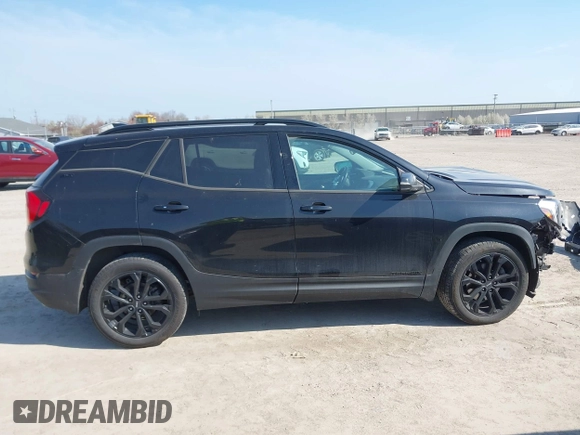 2019 GMC Terrain SLT with VIN 3GKALPEX4KL135079, listed as a IAAI auction lot 42068081 with 123,153 mi miles. Bid and sale history available at carsss.com. Image 14.