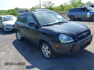 2006 Hyundai Tucson GLS with VIN KM8JN72DX6U324407, listed as a IAAI auction lot 42247884 with 188,911 mi miles and . Bid and sale history available at DreamBid. Image 1.