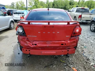 2014 Dodge Avenger SXT z VIN 1C3CDZCG8EN217664, wystawiony jako Copart lot #47544525 z przebiegiem 70 032 mil mil oraz Nie do naprawy • Non repairable. Historia ofert i sprzedaży dostępna na DreamBid. Obrazek 6.