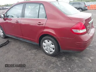 2007 Nissan Versa 1.8 SL with VIN 3N1BC11E47L433191, listed as a IAAI auction lot 41993503 with 247,619 mi miles. Bid and sale history available at carsss.com. Image 6.