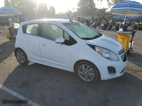 2014 Chevrolet Spark EV LT with VIN KL8CK6S0XEC538078, listed as a Copart auction lot 83226934 with 65,337 mi miles and Salvage Title. Bid and sale history available at carsss.com. Image 4.