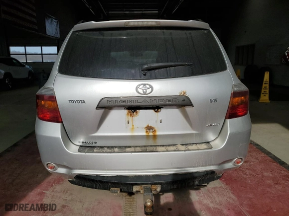 2008 Toyota Highlander Sport with VIN JTEES43A882038339, listed as a Copart auction lot 49036055 with 189,531 mi miles and Salvage Title. Bid and sale history available at carsss.com. Image 6.