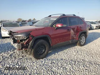 2019 Toyota RAV4 LE with VIN 2T3G1RFV5KC011417, listed as a Copart auction lot 50394495 with 116,687 mi miles and Salvage Title. Bid and sale history available at DreamBid. Image 1.
