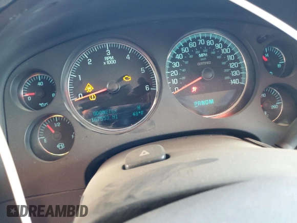 2011 Chevrolet Tahoe Commercial with VIN 1GNLC2E02BR224627, listed as a Copart auction lot 50222855 with 167,553 mi miles and Salvage title. Bid and sale history available at DreamBid. Image 9.