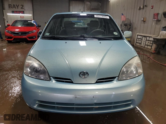 2003 Toyota Prius with VIN JT2BK18UX30081263, listed as a Copart auction lot 49173095 with 104,568 mi miles and Salvage Title. Bid and sale history available at carsss.com. Image 5.