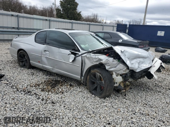2003 Chevrolet Monte Carlo SS with VIN 2G1WX12K039142152, listed as a Copart auction lot 47312185 with Not provided miles and Salvage title. Bid and sale history available at DreamBid. Image 4.