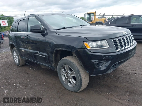 2016 Jeep Grand Cherokee Laredo with VIN 1C4RJFAG2GC436005, listed as a IAAI auction lot 42377859 with 129,724 mi miles and . Bid and sale history available at DreamBid. Image 1.