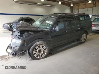 2013 Ford Expedition EL Limited with VIN 1FMJK2A50DEF26458, listed as a Copart auction lot 50459445 with 0 mi miles and Salvage Title. Bid and sale history available at carsss.com. Image 1.