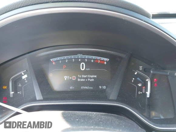 2019 Honda CR-V EX-L with VIN 7FARW1H81KE036164, listed as a IAAI auction lot 41847718 with 76,962 mi miles. Bid and sale history available at carsss.com. Image 7.