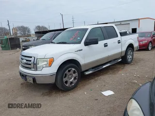 2009 Ford F-150 XL with VIN 1FTPW12V59KB43037, listed as a IAAI auction lot 41616739 with 215,383 mi miles. Bid and sale history available at carsss.com. Image 17.