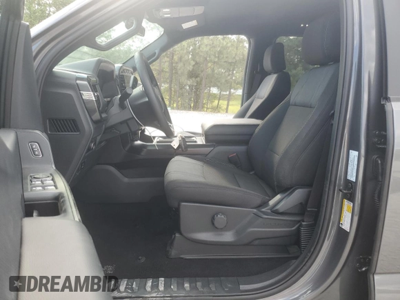 2024 Ford F-150 STX with VIN 1FTEW2K54RKE81302, listed as a Copart auction lot 72587334 with 2,555 mi miles and Salvage Title. Bid and sale history available at carsss.com. Image 7.