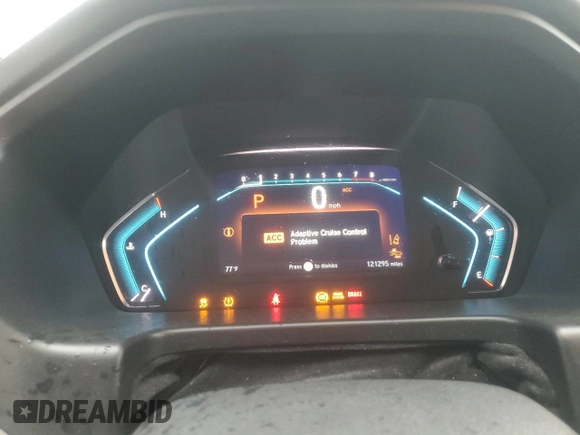 2018 Honda Odyssey EX with VIN 5FNRL6H50JB047999, listed as a Copart auction lot 57819495 with 121,295 mi miles and Salvage title. Bid and sale history available at DreamBid. Image 9.