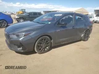 2024 Subaru Impreza RS z VIN JF1GUHJC4R8218912, wystawiony jako Copart lot #54103935 z przebiegiem 18 987 mil mil oraz Szkoda całkowita • Salvage title. Historia ofert i sprzedaży dostępna na DreamBid. Obrazek 1.