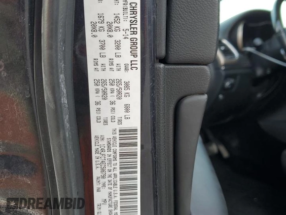 2014 Jeep Grand Cherokee Overland with VIN 1C4RJFCT4EC506790, listed as a Copart auction lot 47827675 with 163,511 mi miles and Salvage Title. Bid and sale history available at DreamBid. Image 15.