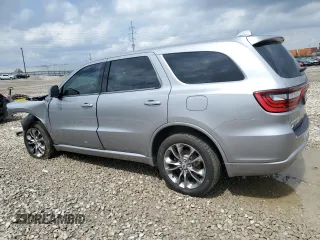 2019 Dodge Durango GT Plus with VIN 1C4RDJDG5KC550286, listed as a Copart auction lot 52127855 with 106,738 mi miles and Salvage title. Bid and sale history available at DreamBid. Image 2.