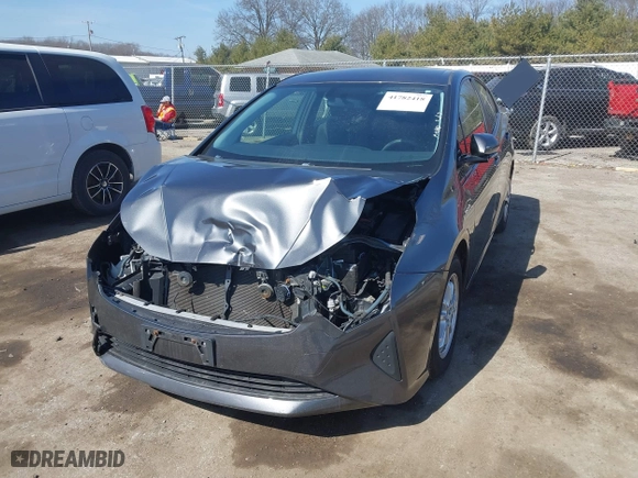 2016 Toyota Prius Four with VIN JTDKARFU8G3022583, listed as a IAAI auction lot 41782418 with 93,018 mi miles. Bid and sale history available at carsss.com. Image 17.
