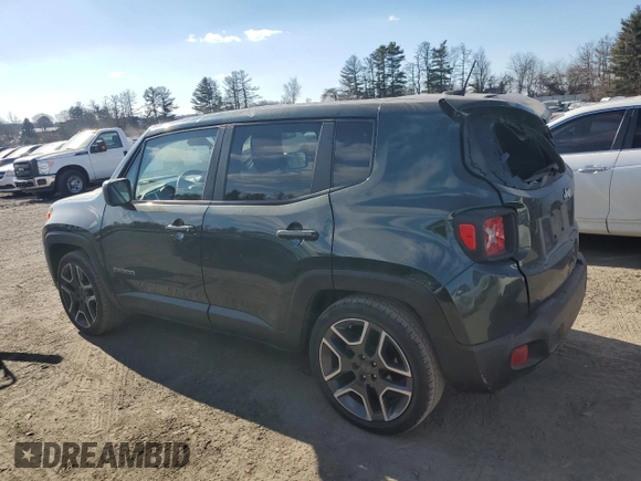 2021 Jeep Renegade Sport with VIN ZACNJCAB8MPM32790, listed as a Copart auction lot 46588925 with 52,146 mi miles and Salvage title. Bid and sale history available at DreamBid. Image 2.