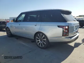 2015 Land Rover Range Rover Autobiography with VIN SALGV3TFXFA214698, listed as a Copart auction lot 60444585 with 101,326 mi miles and Salvage title. Bid and sale history available at DreamBid. Image 2.
