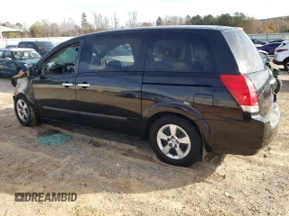 2008 Nissan Quest with VIN 5N1BV28U68N113880, listed as a Copart auction lot 80493264 with 0 mi miles and Salvage Title. Bid and sale history available at carsss.com. Image 2.