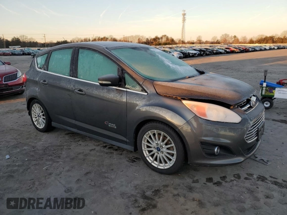 2015 Ford C-Max Energi SEL with VIN 1FADP5CU6FL100786, listed as a Copart auction lot 80991783 with 188,130 mi miles. Bid and sale history available at carsss.com. Image 4.