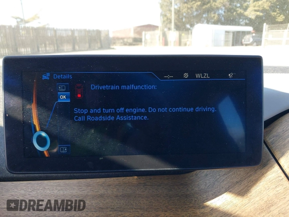 2014 BMW i3 with VIN WBY1Z4C54EVX62717, listed as a IAAI auction lot 41651827 with 86,055 mi miles and . Bid and sale history available at DreamBid. Image 14.