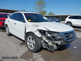 2012 Honda Crosstour EX-L with VIN 5J6TF1H54CL006690, listed as a IAAI auction lot 42001496 with 129,878 mi miles. Bid and sale history available at carsss.com. Image 1.