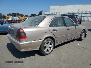 2000 Mercedes-Benz C 230 Kompressor with VIN WDBHA24G6YA846365, listed as a Copart auction lot 63729394 with Not Provided miles and Salvage Title. Bid and sale history available at carsss.com. Image 3.