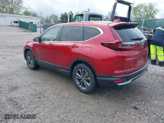 2021 Honda CR-V EX-L with VIN 7FARW2H81ME017221, listed as a IAAI auction lot 41919623 with 26,554 mi miles. Bid and sale history available at carsss.com. Image 3.