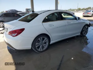 2019 Mercedes-Benz CLA 250 with VIN WDDSJ4GB7KN723389, listed as a Copart auction lot 57032305 with 64,671 mi miles and Salvage title. Bid and sale history available at DreamBid. Image 3.