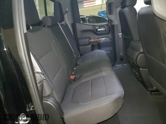 2022 GMC Sierra 1500 Limited SLE with VIN 1GTR9BED2NZ105999, listed as a Copart auction lot 45668574 with 46,841 mi miles and Salvage Title. Bid and sale history available at carsss.com. Image 10.