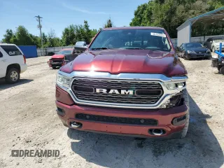 2019 Ram 1500 Limited with VIN 1C6SRFHTXKN615586, listed as a Copart auction lot 58162805 with 135,199 mi miles and Salvage title. Bid and sale history available at DreamBid. Image 5.