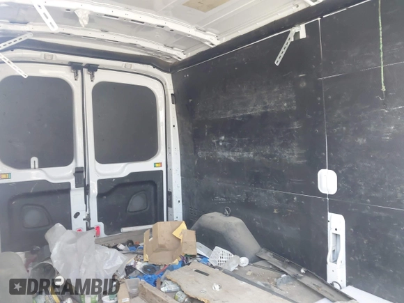 2019 Ford Transit with VIN 1FTYR2CM3KKB23320, listed as a IAAI auction lot 41824025 with 29,221 mi miles. Bid and sale history available at carsss.com. Image 8.