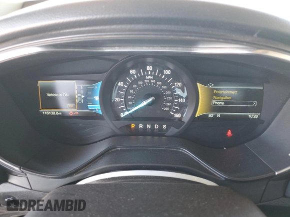 2020 Ford Fusion Titanium with VIN 3FA6P0D94LR191852, listed as a Copart auction lot 56948825 with 116,138 mi miles and Salvage title. Bid and sale history available at DreamBid. Image 9.