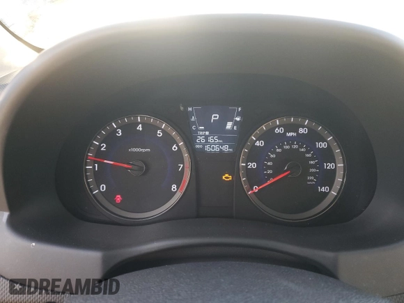 2014 Hyundai Accent GS with VIN KMHCT5AE8EU165981, listed as a Copart auction lot 88090345 with 160,648 mi miles and Salvage title. Bid and sale history available at DreamBid. Image 9.