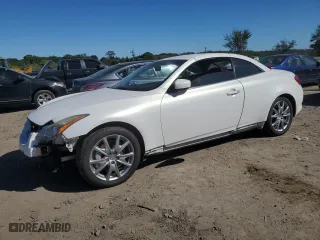 2013 Infiniti G37 Convertible with VIN JN1CV6FE5DM230350, listed as a Copart auction lot 74678584 with 89,801 mi miles and Salvage Title. Bid and sale history available at carsss.com. Image 1.