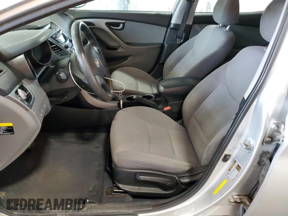 2015 Hyundai Elantra SE with VIN 5NPDH4AE7FH595940, listed as a Copart auction lot 63385525 with 187,591 mi miles and Salvage title. Bid and sale history available at DreamBid. Image 7.