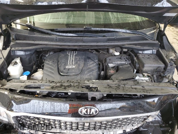 2017 Kia Sedona SX-L with VIN KNDME5C10H6271931, listed as a Copart auction lot 73215284 with 87,389 mi miles and Salvage Title. Bid and sale history available at carsss.com. Image 12.