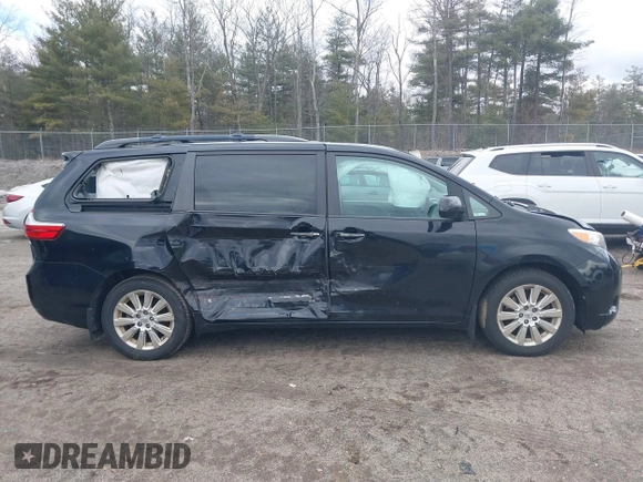 2015 Toyota Sienna Ltd with VIN 5TDDK3DC5FS125017, listed as a IAAI auction lot 41856928 with 116,597 mi miles. Bid and sale history available at carsss.com. Image 13.
