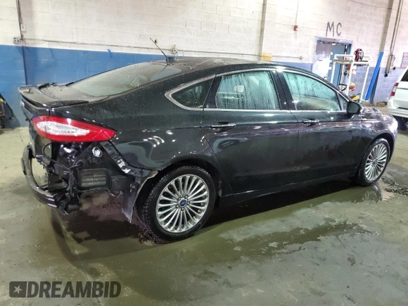 2014 Ford Fusion Titanium with VIN 3FA6P0K94ER134895, listed as a Copart auction lot 52492445 with 125,792 mi miles and Clean Title. Bid and sale history available at carsss.com. Image 3.
