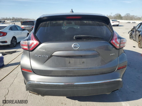 2016 Nissan Murano S with VIN 5N1AZ2MH2GN168382, listed as a Copart auction lot 50379925 with 171,512 mi miles and Salvage Title. Bid and sale history available at carsss.com. Image 6.