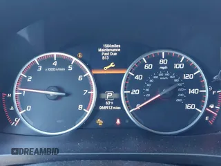 2020 Acura ILX w/Premium/A-SPEC Pkg with VIN 19UDE2F89LA011459, listed as a IAAI auction lot 41751405 with 68,912 mi miles. Bid and sale history available at carsss.com. Image 7.