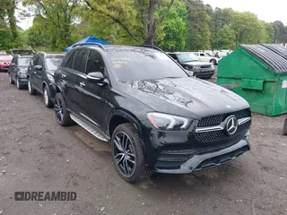 2020 Mercedes-Benz GLE 580 with VIN 4JGFB8GB3LA270506, listed as a IAAI auction lot 42219856 with 104,458 mi miles and . Bid and sale history available at DreamBid. Image 1.