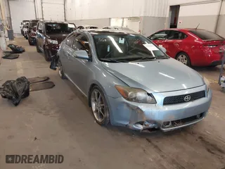 2008 Scion tC Spec with VIN JTKDE167480267370, listed as a IAAI auction lot 41612266 with 153,244 mi miles. Bid and sale history available at carsss.com. Image 1.