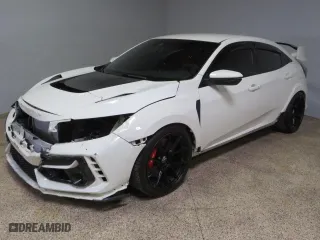 2021 Honda Civic Type R Touring with VIN SHHFK8G7XMU202386, listed as a Copart auction lot 81325974 with 27,902 mi miles and Salvage Title. Bid and sale history available at carsss.com. Image 2.
