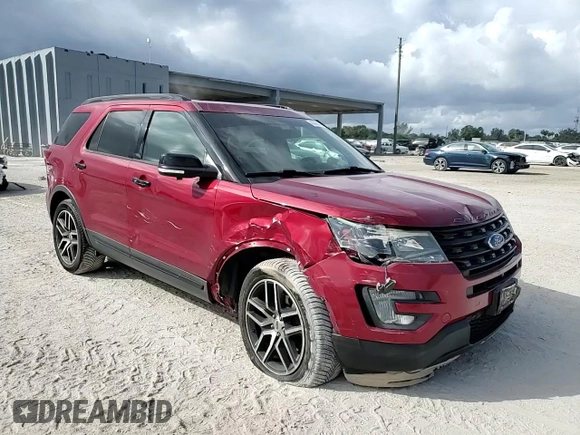 2017 Ford Explorer Sport z VIN 1FM5K8GT3HGA20532, wystawiony jako Copart lot #43986095 z przebiegiem 74 972 mil mil oraz Szkoda całkowita • Salvage title. Historia ofert i sprzedaży dostępna na DreamBid. Obrazek 11.