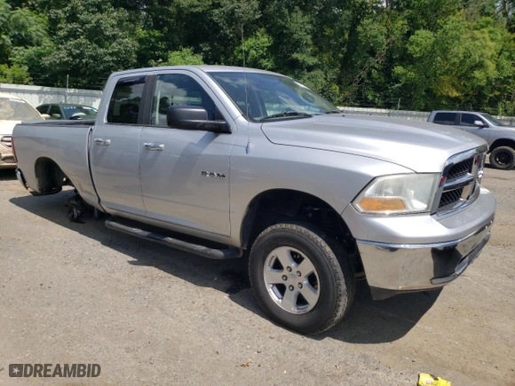 2010 Dodge Ram 1500 ST with VIN 1D7RV1GP0AS219313, listed as a Copart auction lot 64965544 with 189,262 mi miles and Salvage Title. Bid and sale history available at carsss.com. Image 4.