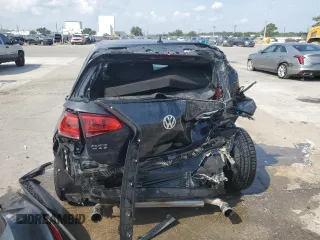 2016 Volkswagen Golf GTI SE with VIN 3VW4T7AU8GM035795, listed as a Copart auction lot 66616134 with 90,131 mi miles and Salvage Title. Bid and sale history available at carsss.com. Image 6.